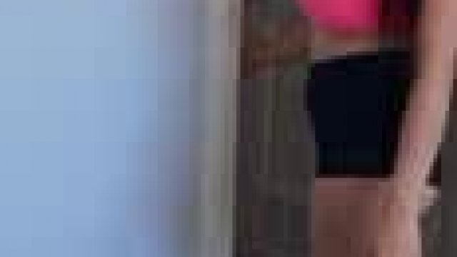 Busty brunette hottie agrees to go topless!