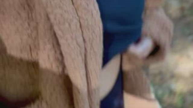 Flashing the entire hiking trail