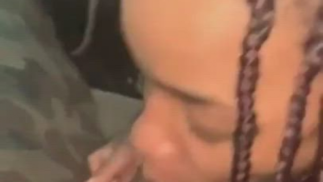 Ebony quick lunch break snack