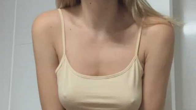 my boobs are small but bounce enough right?