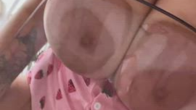 Huge splattered areolas. yay or nay ?