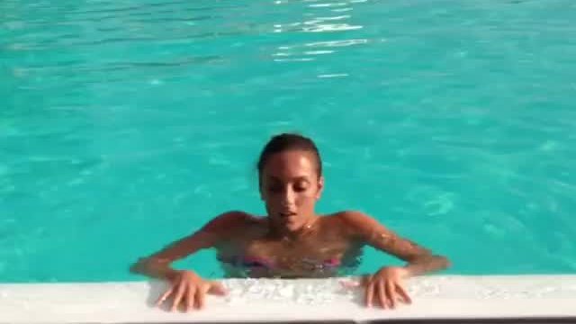 Italian gymnast Federica Macri?