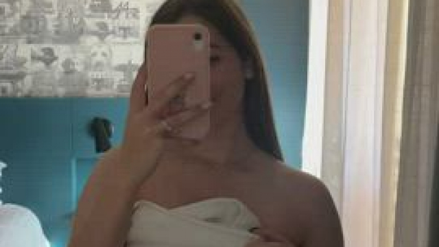 Oops I dropped the towel