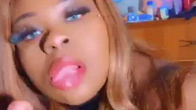 Would you cum in my mouth or pussy