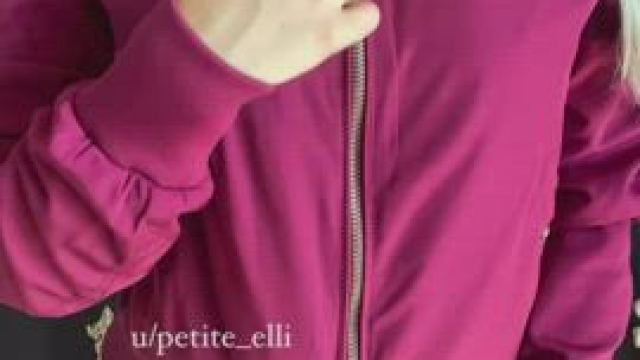 I bet you have a boner after I open my jacket