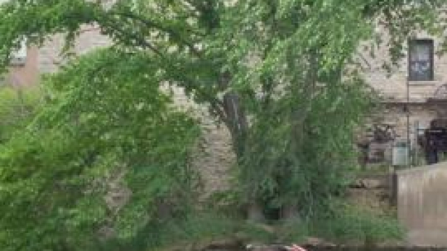 I later found out someone was watching from one of the windows behind me