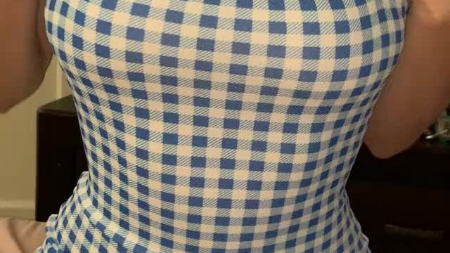 I love playing with my tits now it’s your turn