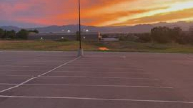 Enjoying a Colorado sunset