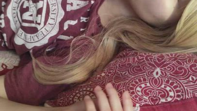 Almost all the load on my t-shirt, thought I'd catch one rope in the mouth as we