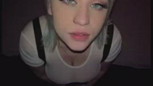 Hot chick to gang bang transition