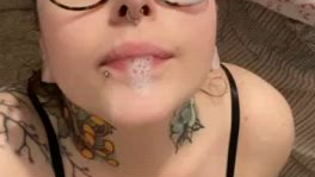 Yum yum! I love his cum!