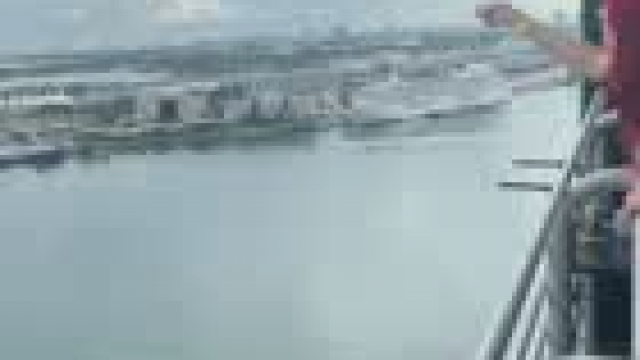 We truly admire this guys so we decided to brighten up their hard day at work! [