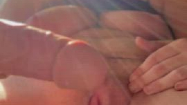 spanking my pussy with cock makes it squirt a little ;)