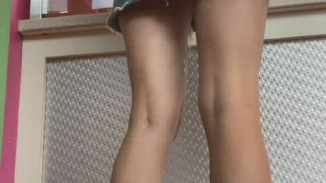 I’ve got a secret under my skirt [GIF]