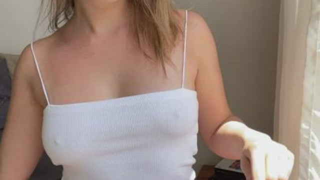 If I make my nipples casually rub your arm your girlfriend wonât realize it