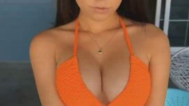 Hot teen with slim body