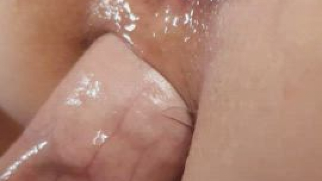 3-Hole Slutwife with Huge Tits