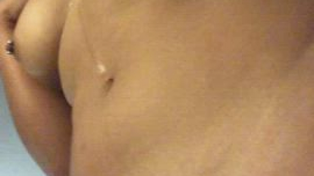 Showing off my tan lines after a workout