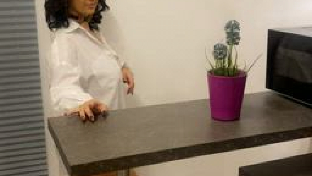 dinner is served baby feel free to eat this