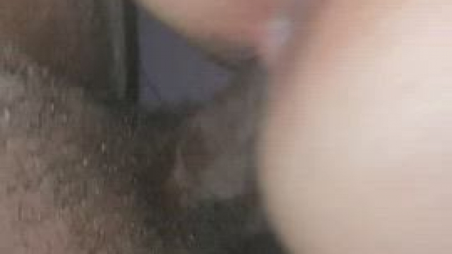 Love seeing her cream on my penis