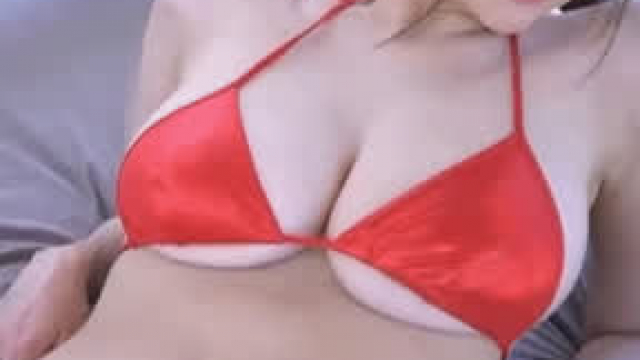 Lovely Asian soaking in the sun