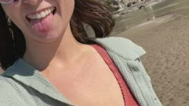 My mate was visiting so we went to the coast and she quickly learned how often