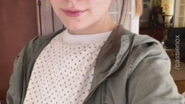 All natural with no bra and no makeup today