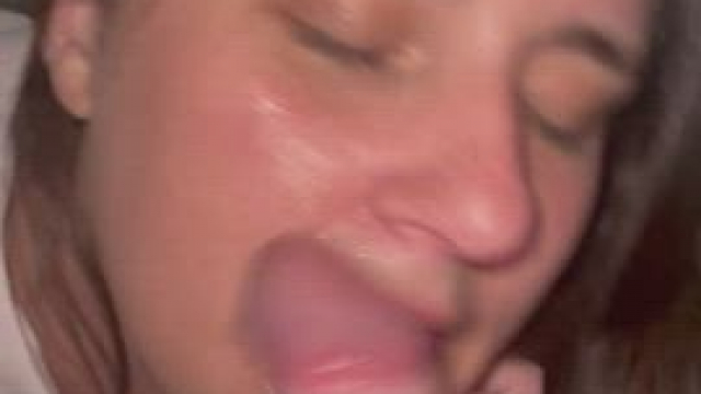 I finish the job begging for it