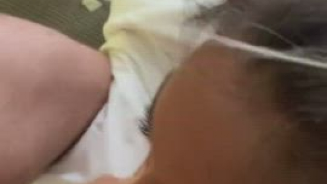 Finish by swallowing