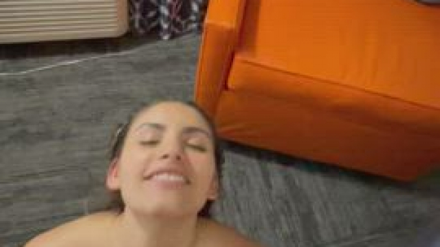 I love it when he paints my face ;)