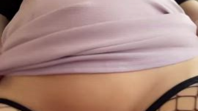 These thigh highs do a good job of framing my puffy little simp