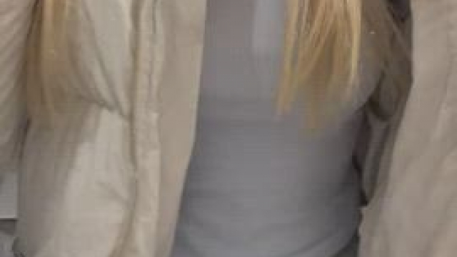 Quickie in Public Restroom