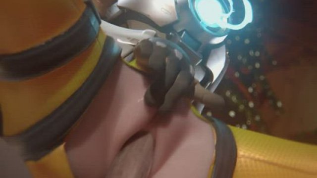 Tracer knows just how she likes it (FPSBlyck)
