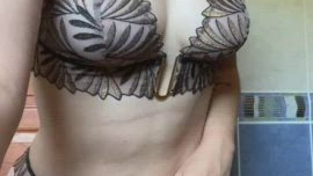 Let me reveal my French perky boobs