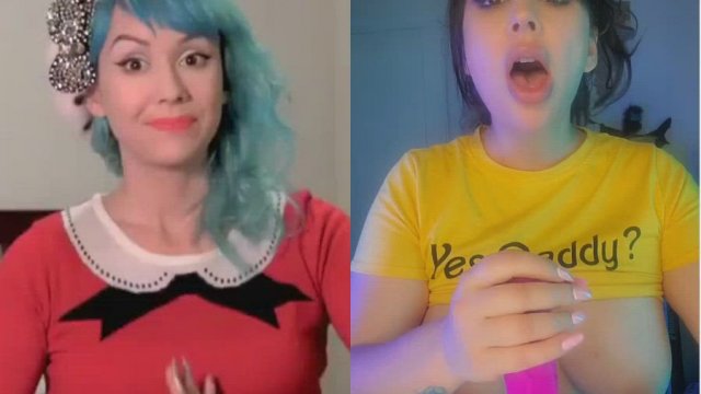 Full time YouTuber to full time cock dumb bimbo..