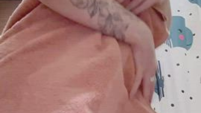 Just before I sit on your dick