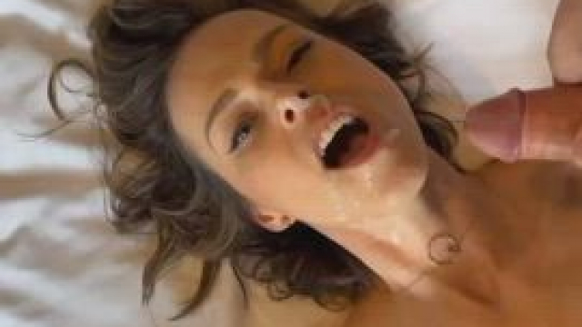 This Greedy Slut Is Facialized While Being Fucked