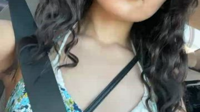 the bush was peeking out anyway