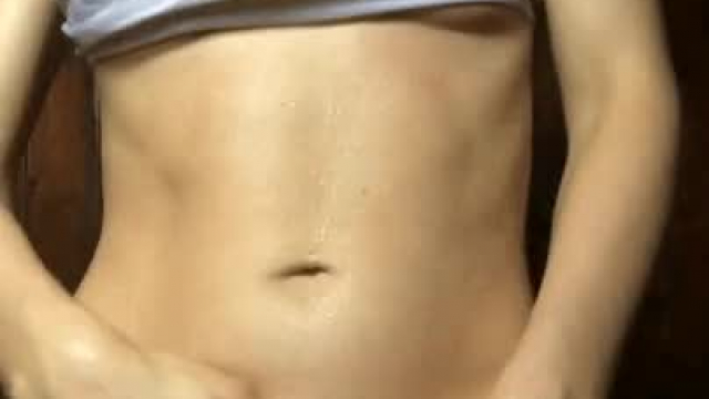 Getting my Sexy Tummy Wet before You Do [GIF]