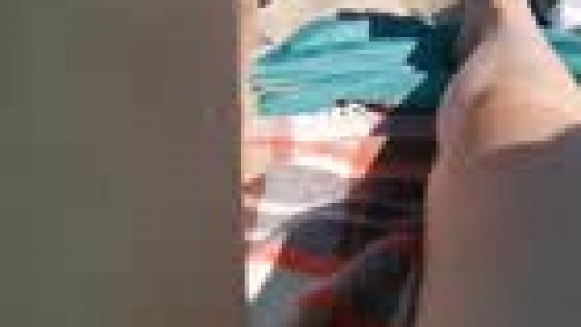 I wonder if anyone noticed that I took my bikini right off...