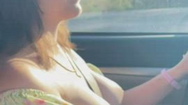 The view you get while we drive home