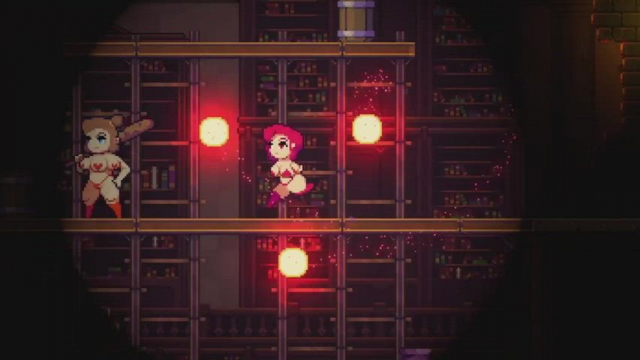 Lewd roguelite Scarlet Maiden out now on Steam! Link in comments