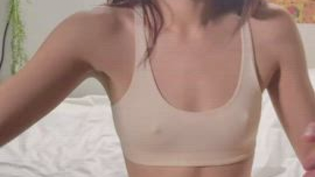 i tried to do a titty drop but they’re so small?