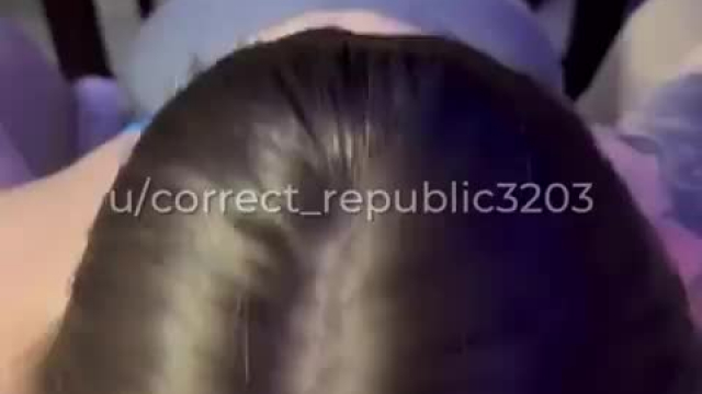 Sucking cock makes me wet