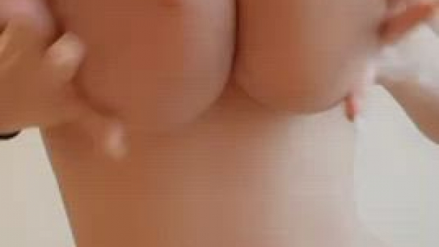 Big natural tits make the best toys