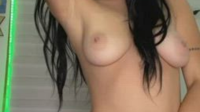 In the mood for your cum on my tits