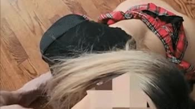 this girl makes the perfect cum disposal unit