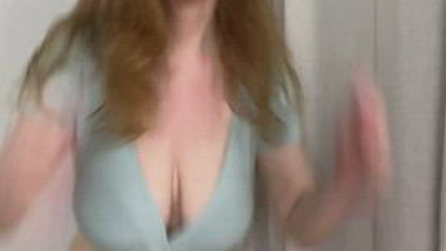 Today's redhead is bubbly and in need of vitamin D!