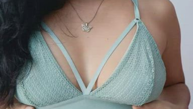 my tits are small but you don't want to stop sucking them