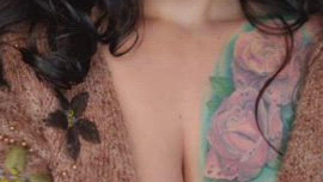 Jumping around in my new sweater...y'all know what's gonna happen next (OC)